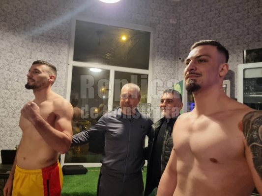 Luptătorii din gala Urban Legend 48 au  trecut proba cântarului. Video
