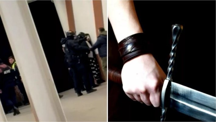 Reglare de conturi! Un tânăr de 27 de ani a fost rănit cu sabia într-o sală de jocuri