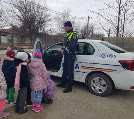 Polițiștii au desfășurat activități de prevenire și informare la Grădinița Târgușor