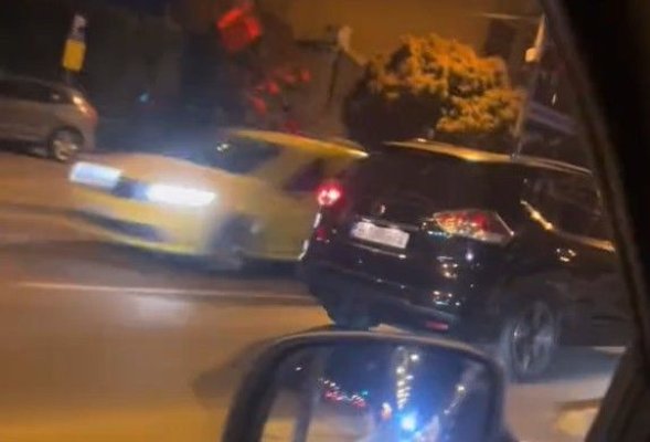 O șoferiță cu numere de București a condus pe contrasens, în zona Institutului de Marină. Video 