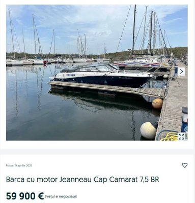 Mai multe ambarcațiuni din Portul Tomis au fost scoase la vânzare... unele mai scumpe decât un apartament 