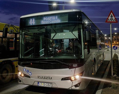 CT Bus: Traseul liniei 44 va fi deviat din cauza lucrărilor de pe strada Baba Novac