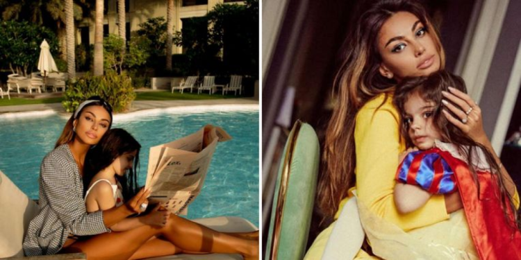 Mădălina Ghenea i-a organizat fiicei sale o aniversare ca în povești
