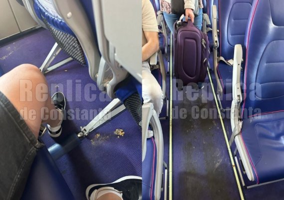 Șoc pe ruta Wizz Air Londra - Mihail Kogălniceanu! Pasagerii s-au îmbarcat  într-o cocină... cu stewardese parfumate 