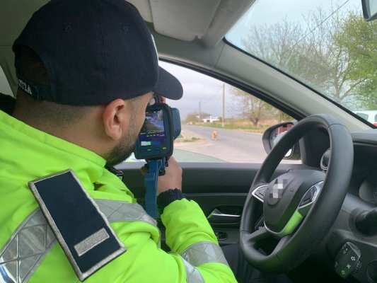 Razii ale polițiștilor rutieri, la Medgidia. Video