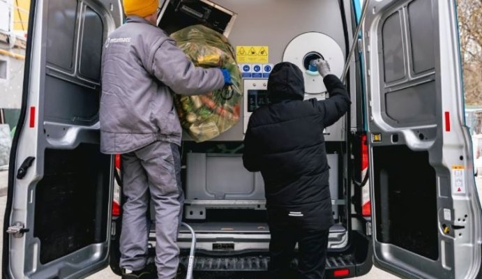 Sprijin pentru comerțul rural. Aparat mobil pentru colectarea ambalajelor SGR