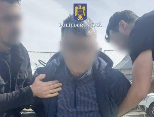 Bărbatul care și-a bătut și incendiat fosta soție, capturat de polițiști