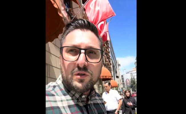 Un afacerist din Neptun, surprins de cutremurul din Turcia! Video
