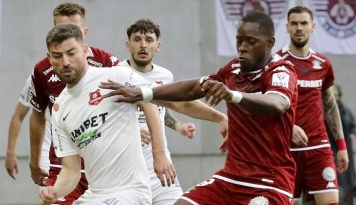 FC Hermannstadt s-a calificat în finala Cupei României la fotbal, după ce a învins-o pe Rapid București cu 2-1 