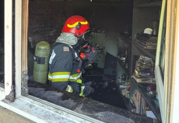 Plan Roșu de Intervenție! Peste 60 de pacienţi evacuaţi, după un incendiu la Spitalul CFR Pașcani. Video