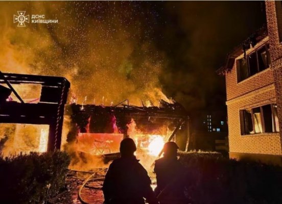 Rachete ruseşti au lovit Kievul, ucigând 9 persoane şi rănind 63