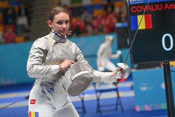 Amalia Covaliu, campioană mondială la sabie cadete