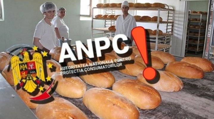 ANPC a închis 5 unități de panificație din Iași