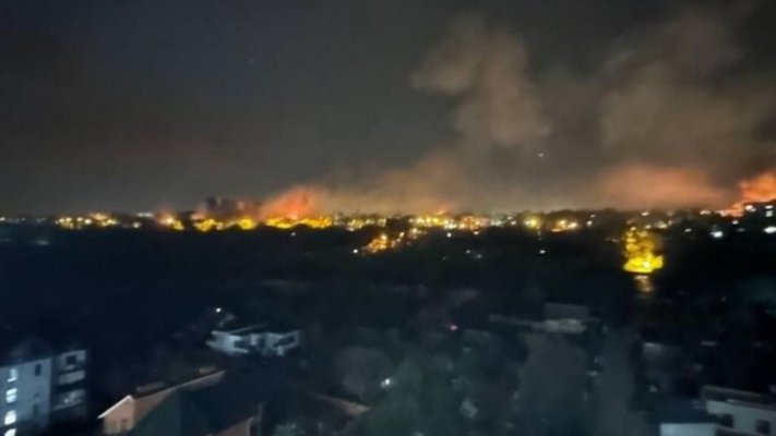 Rușii au atacat masiv cu drone un cartier de locuințe din Odesa