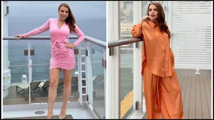 Cătălina Grama, în vacanță fără Paul Ipate. Actrița este pe un vas de croazieră