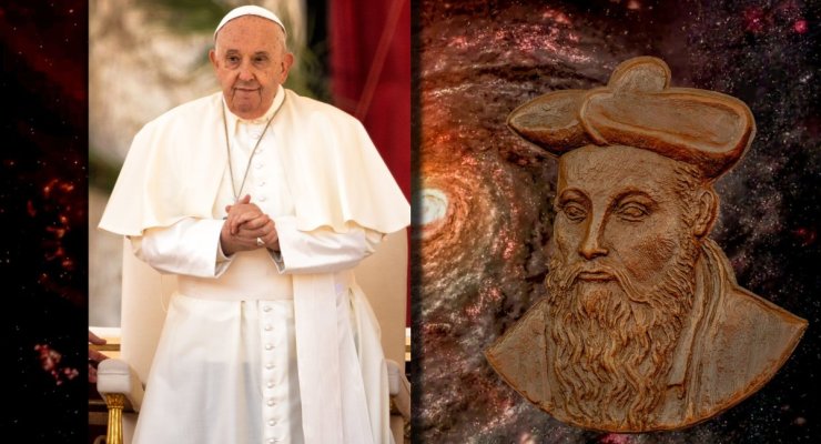 Profeția interzisă a lui Nostradamus despre moartea Papei Francisc