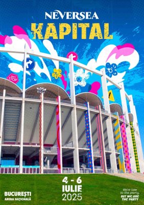 Neversea Kapital, pe Arena Națională între 4 și 6 iulie 2025