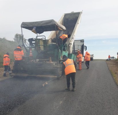 Lucrările pe DJ 381, fără întârzieri