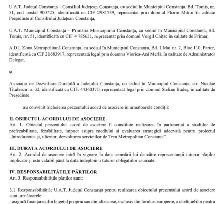 Proiectul trenului Metropolitan începe să prindă contur