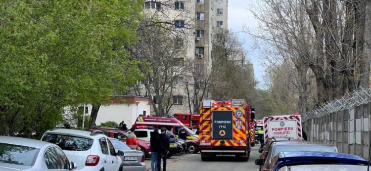 Un apartament a sărit în aer în Capitală! Video