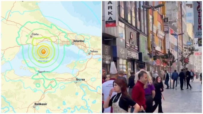 Istanbulul, zguduit de peste 185 de replici după cutremurul de ieri