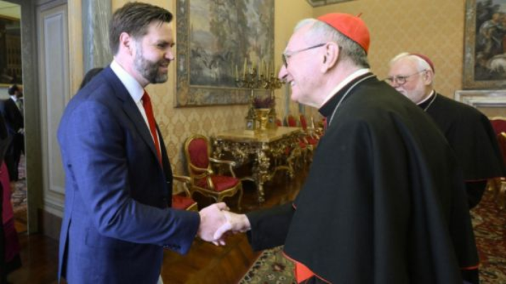 J.D. Vance s-a întâlnit cu secretarul de stat al Vaticanului  