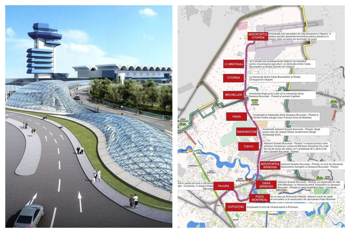 Au inceput oficial lucrarile la linia de metrou catre Aeroportul Otopeni Au inceput oficial lucrarile la linia de metrou catre Aeroportul Otopeni