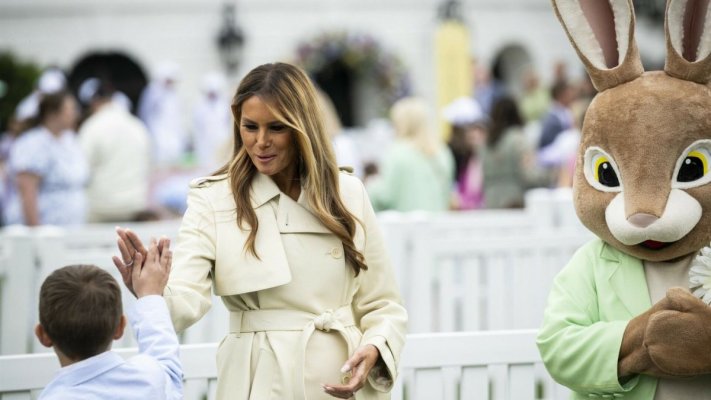 Melania Trump, apariție rară în public. Ce ţinută a purtat prima-doamnă în cadrul unui eveniment dedicat copiilor