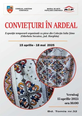 Muzeul de Artă Populară Constanța organizează expoziția temporară „Conviețuiri în Ardeal”