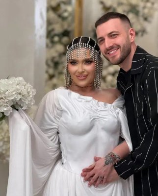 Oana Radu s-a căsătorit în mare secret! Vedeta a apărut în rochia de mireasă