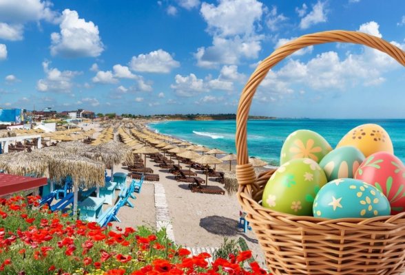 Un weekend de Paște pe litoral este mai scump decât salariul minim pe economie