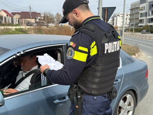 Acțiunea Blocada în Năvodari: au fost verificate peste 60 de autovehicule