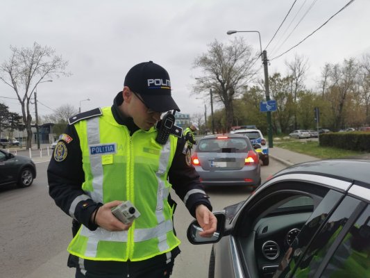 Acțiuni ale polițiștilor constănțeni pentru creșterea gradului de siguranță rutieră.