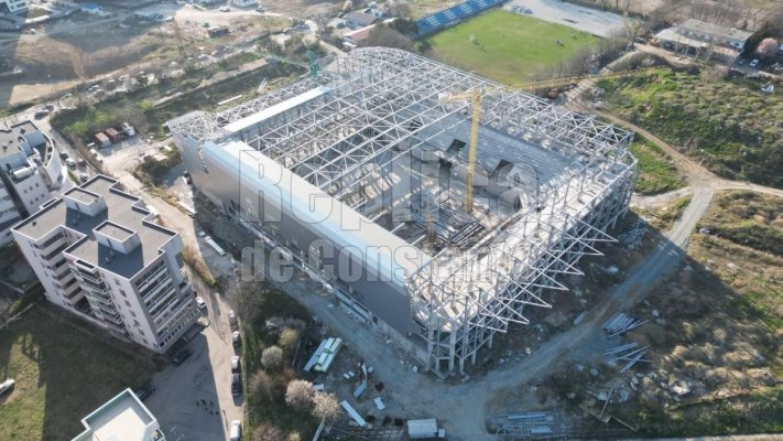 Sala Polivalentă din Constanța, un proiect care rămâne încă la stadiul de vis. Video 