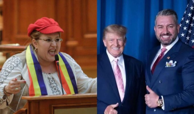 Diana Șoșoacă vrea să-i ia locul de emisar lui Dragoș Sprânceană! Pleacă în SUA  la întâlnirea cu Trump