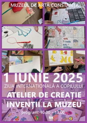 Muzeul de Artă organizează o serie de activități dedicate sărbătoririi Zilei Copilului