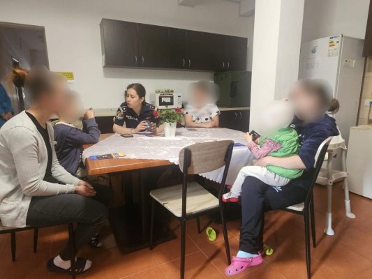 Polițiștii constănțeni au continuat acțiunile de prevenire a violenței domestice