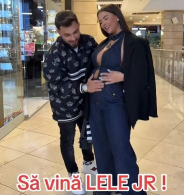 Andra Volos, noi imagini cu burtica de gravidă. Îl va face pe Robert Lele tată de băiat