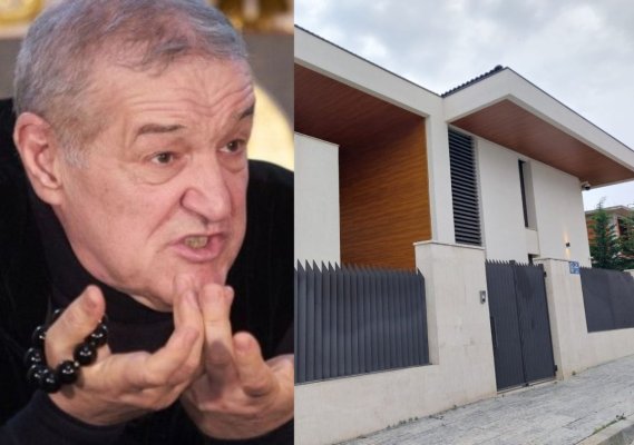 Gigi Becali și-a împrejmuit vila din Tomis Plus fără autorizație de construire! Video 