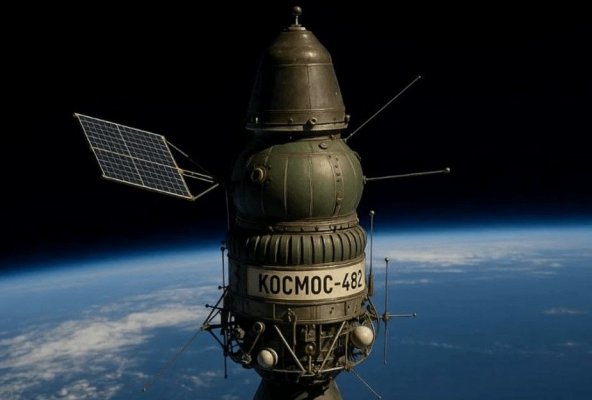 Sonda sovietică Kosmos, lansată în anii '70 pentru explorarea planetei Venus, a revenit pe Pământ