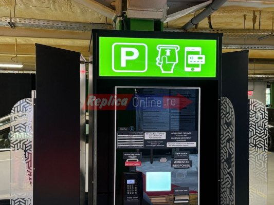 Aparatele de taxare de la intrarea în parcarea City Mall s-au defectat