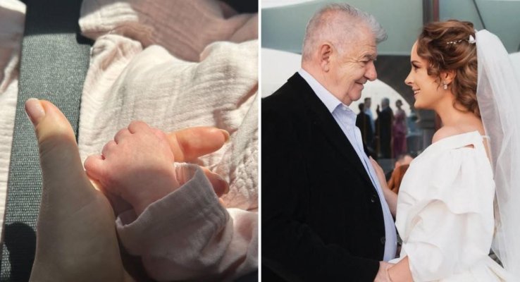 Florin Zamfirescu a devenit bunic! Diana Roman, nora actorului, a născut primul ei copil: „Bine ai venit fetița mea!”