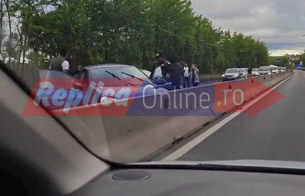 Coliziune între 2 autoturisme, între Lazu și Constanța. Două persoane au fost rănite. Video