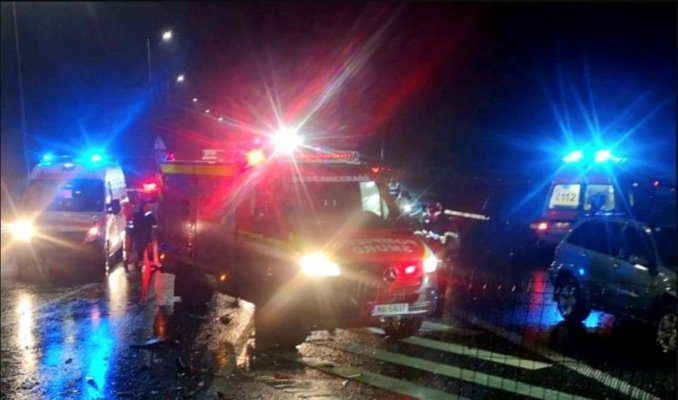 Accident cumplit pe autostrada A1, duminică dimineața, în județul Sibiu