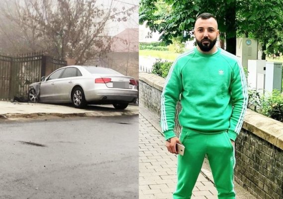 Reglare de conturi la Mangalia! Mașina concubinei lui Iuzeir Raim... incendiată la comandă! Video