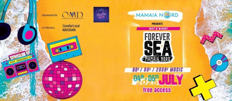 Festivalul Foreversea din Mamaia Nord va avea loc în perioada 4-5 iulie 2025. Intrarea este liberă