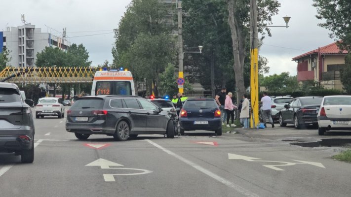 Accident rutier în Mamaia, zona Cazino! Video