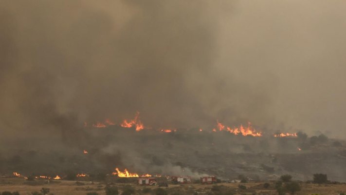 Incendii devastatoare, care amenință Ierusalimul, în Israel ! Video