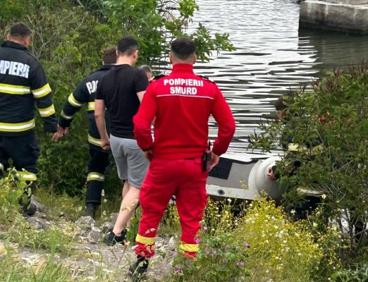 Alertă la Medgidia! Un copil și tatăl său au căzut în canalul Dunăre – Marea Neagră. Bărbatul a murit