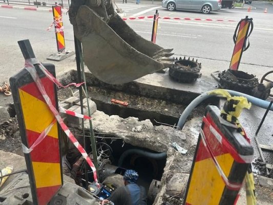 RAJA! Trafic îngreunat în zona intersecției blvd. Mamaia cu strada Soveja